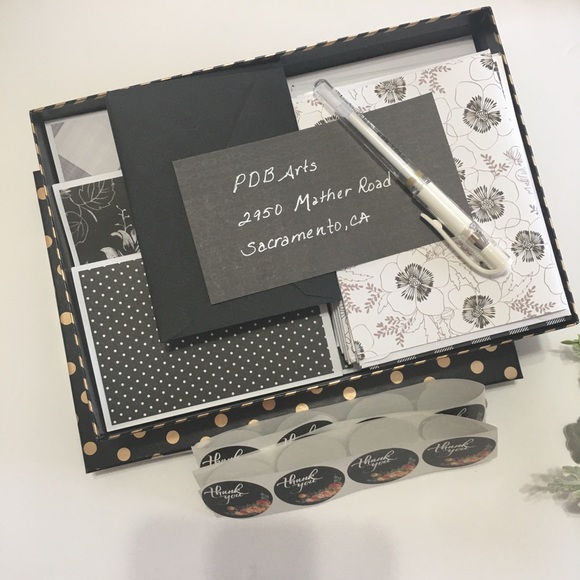 Handcrafted Black And White Card Collection - Picture 4 of 7